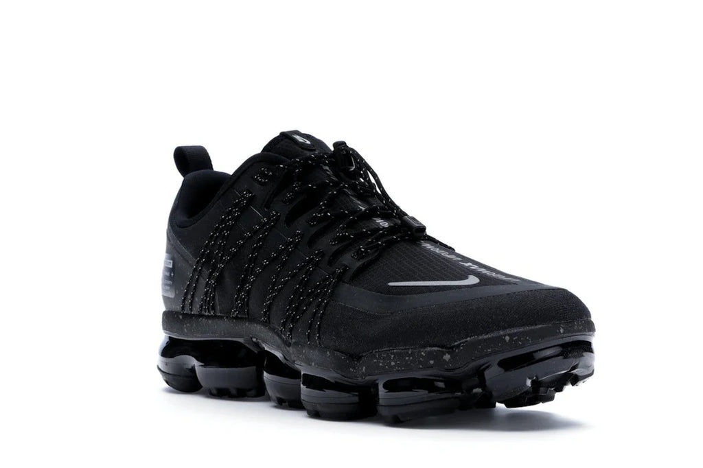 Nike Air VaporMax Run Utility Schwarz Reflektierendes Silber