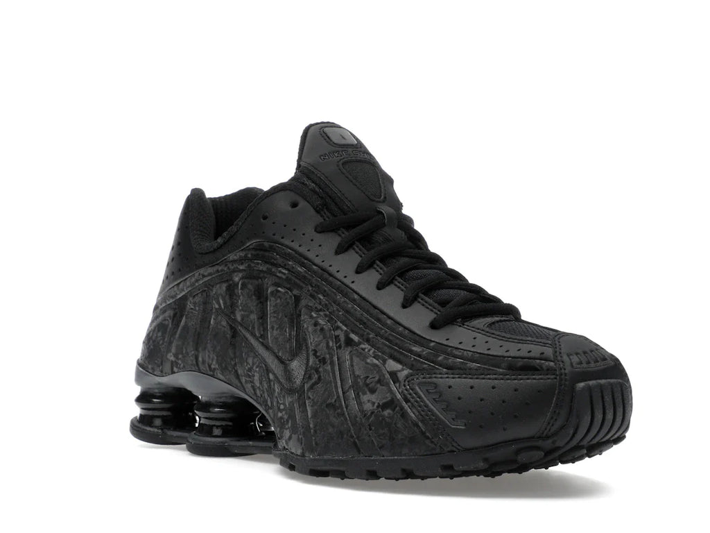 Nike Shox R4 Schwarz mit Blumenmuster (Damen)
