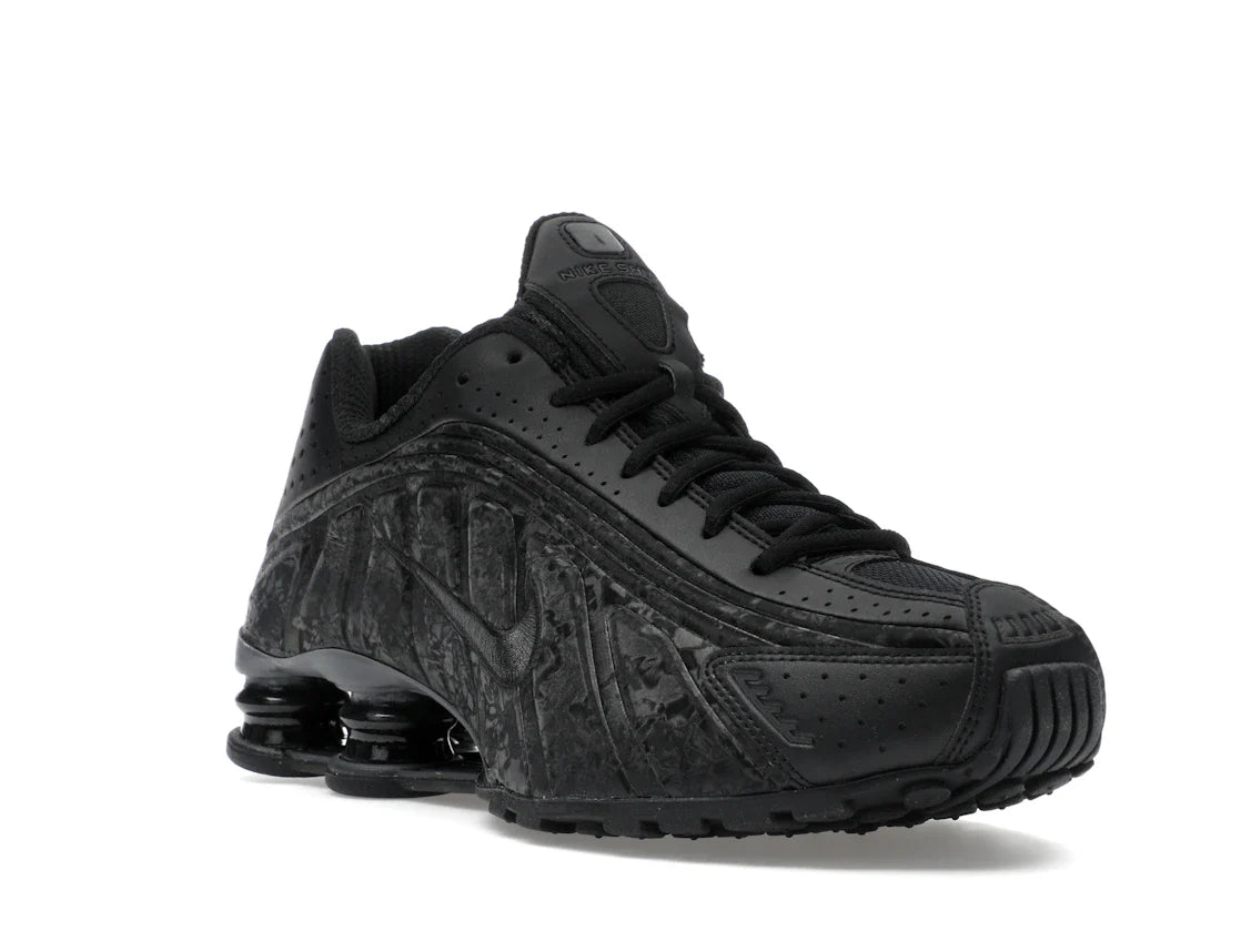 Nike Shox R4 Schwarz mit Blumenmuster (Damen)