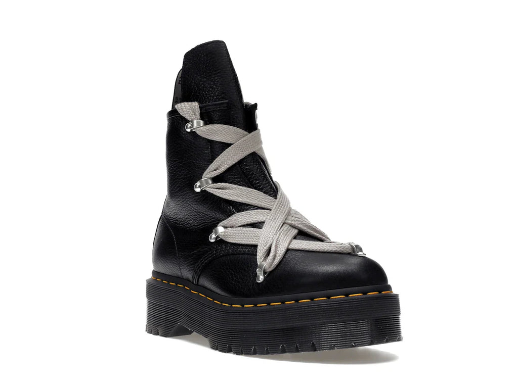 Dr. Martens 1460 Quad Ledersohle Pentagramm Jumbo Schnürstiefel Rick Owens Schwarz