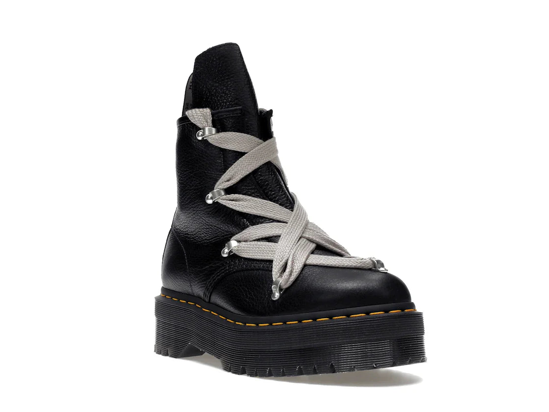 Dr. Martens 1460 Quad Ledersohle Pentagramm Jumbo Schnürstiefel Rick Owens Schwarz