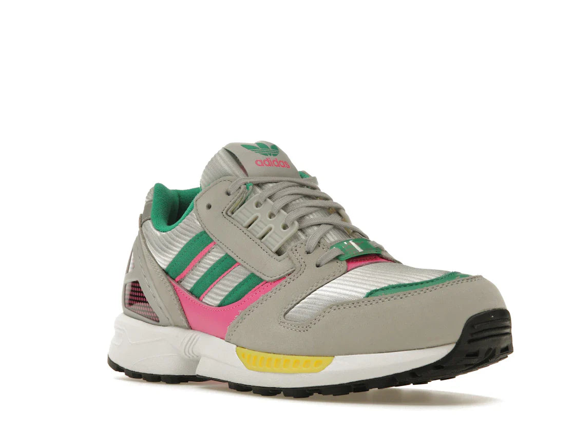 adidas ZX 8000 Grau Court Grün Screaming Pink