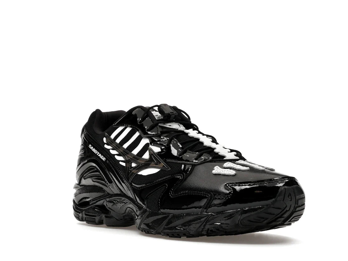 Mizuno Wave Rider 10 x Sabotage (SBTG) Schwarz Schwarz Weiß