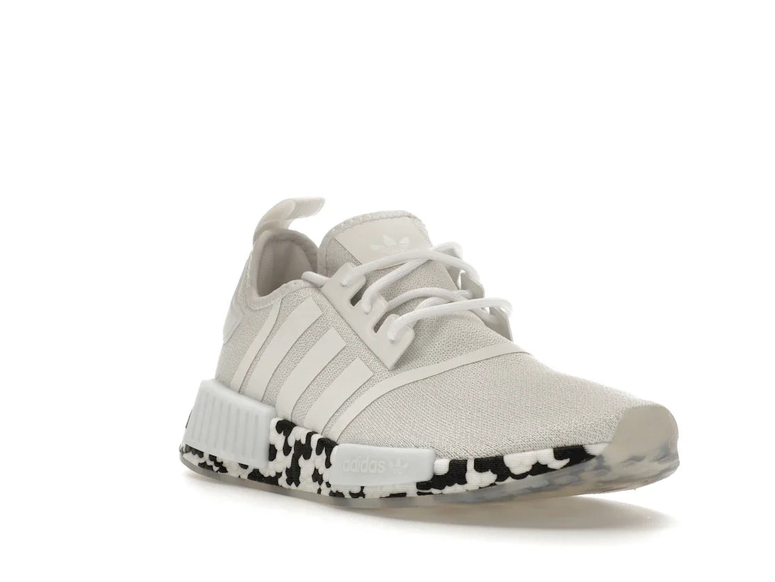 adidas NMD R1 Weiß gesprenkelte Camouflage-Sohle