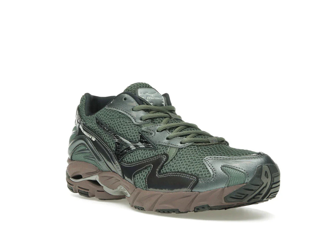 Mizuno Wave Rider 10 Agave Grün Schwarz