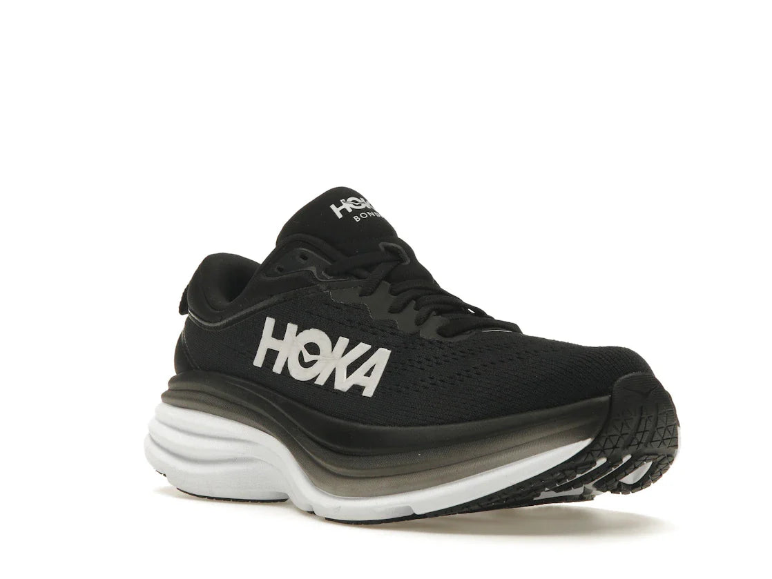 Hoka One One Bondi 8 Schwarz Weiß (Damen)