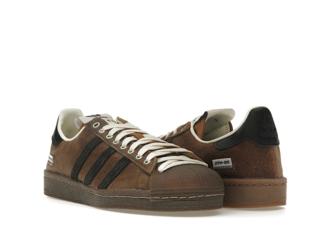 adidas Superstar Song für den Stummen Braun Schwarz