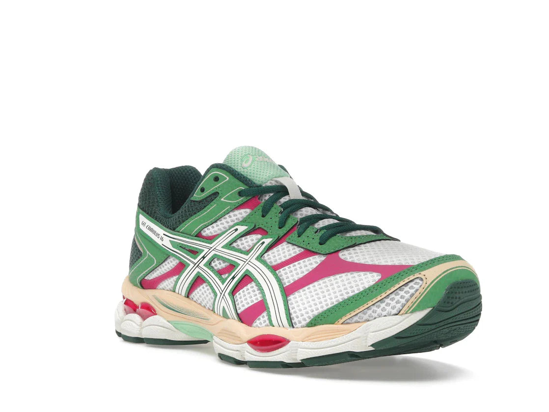 ASICS Gel-Cumulus 16 Grün Creme Elfenbein