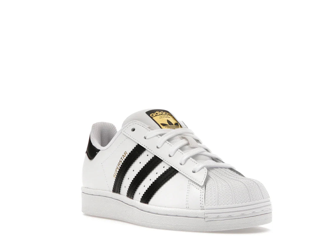 adidas Superstar Cloud White Core Black Gold (GS)