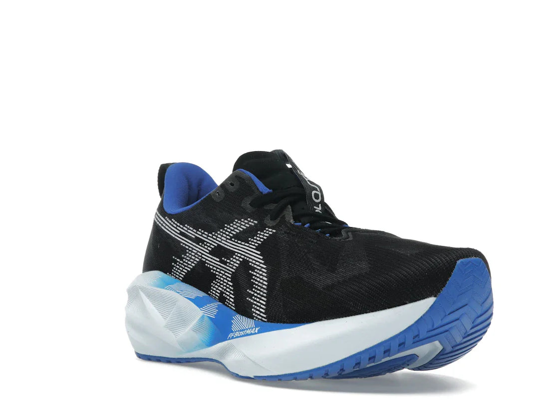 ASICS Novablast 5 Schwarz Weiß Blau