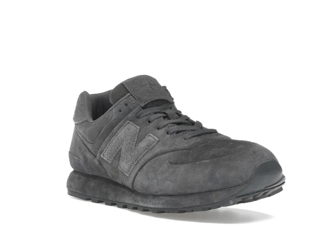 New Balance 574 Legacy Stone Island Ghost Dunkelgrau