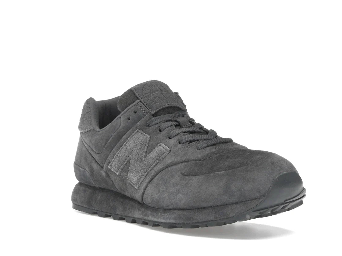 New Balance 574 Legacy Stone Island Ghost Dunkelgrau