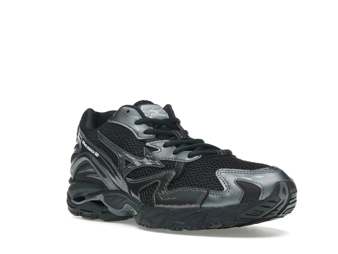 Mizuno Wave Rider 10 Schwarz Sand Metallic Grau