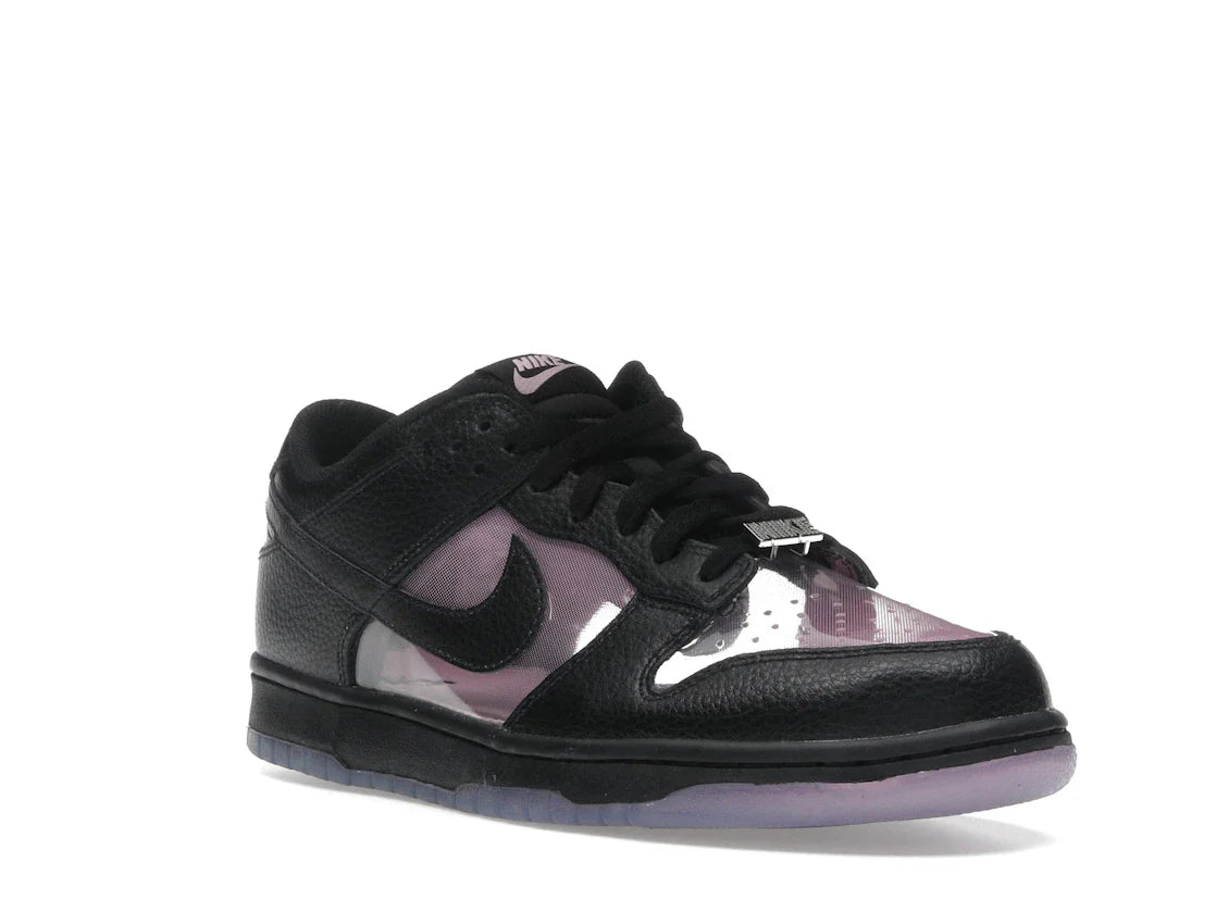 Nike Dunk Low Retro Transparent Schwarz Pink Rise