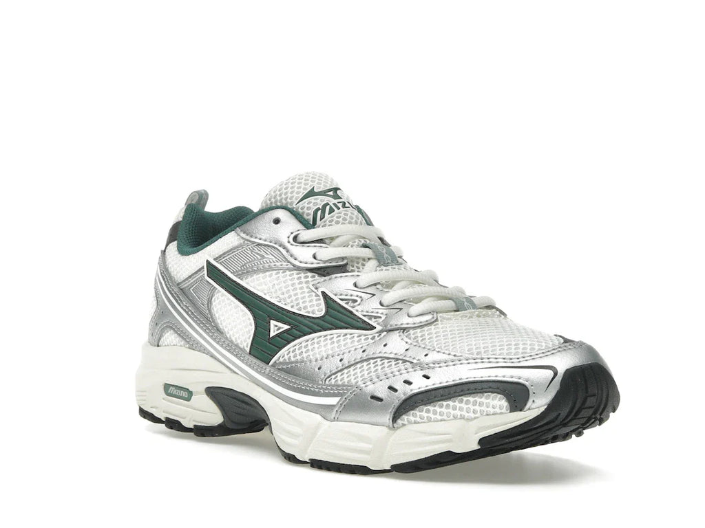 Mizuno MXR Schneeweiß Bistrogrün Silber