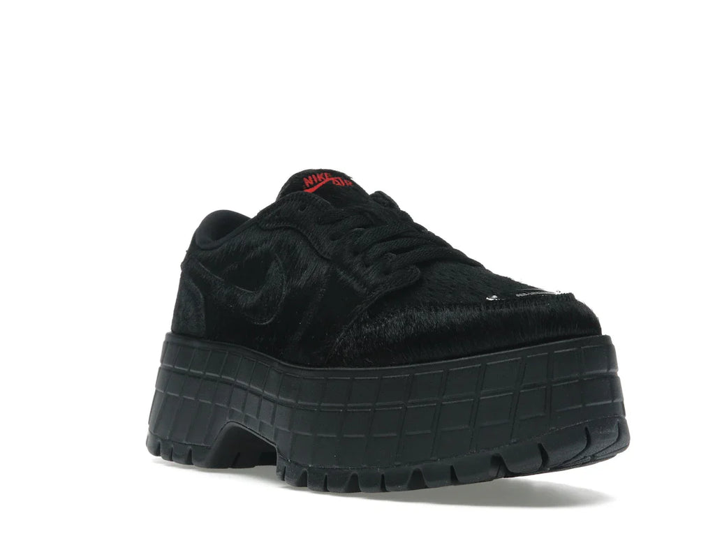 Jordan 1 Low Brooklyn Black Gym Red (Damen)