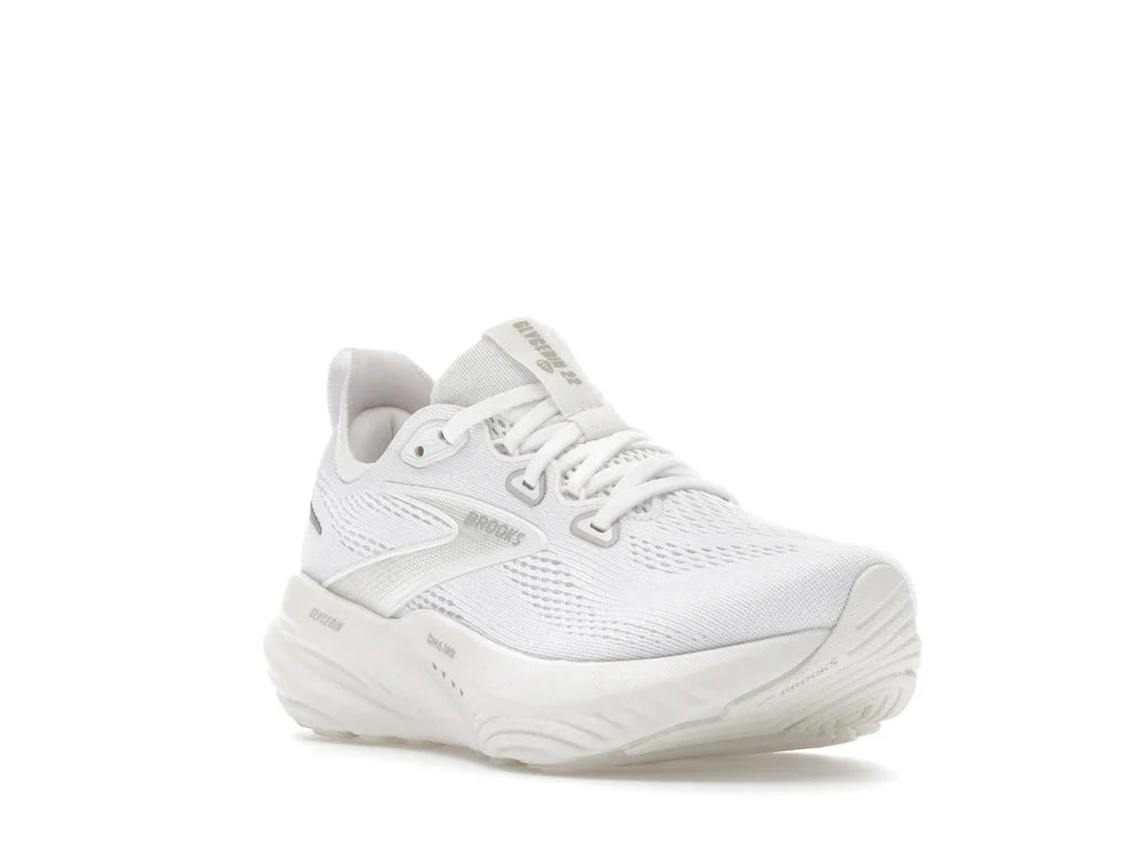 Brooks Glycerin 22 White White Grey (Damen)