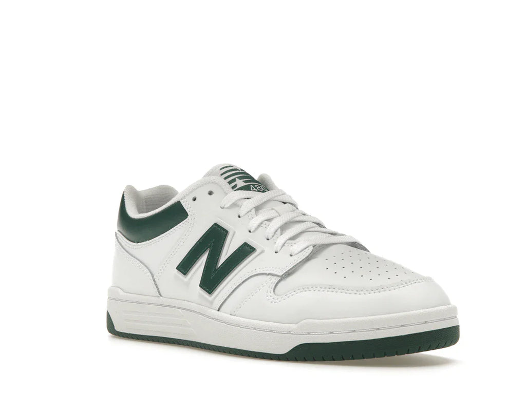 New Balance 480 Weiß Nachtsichtgrün