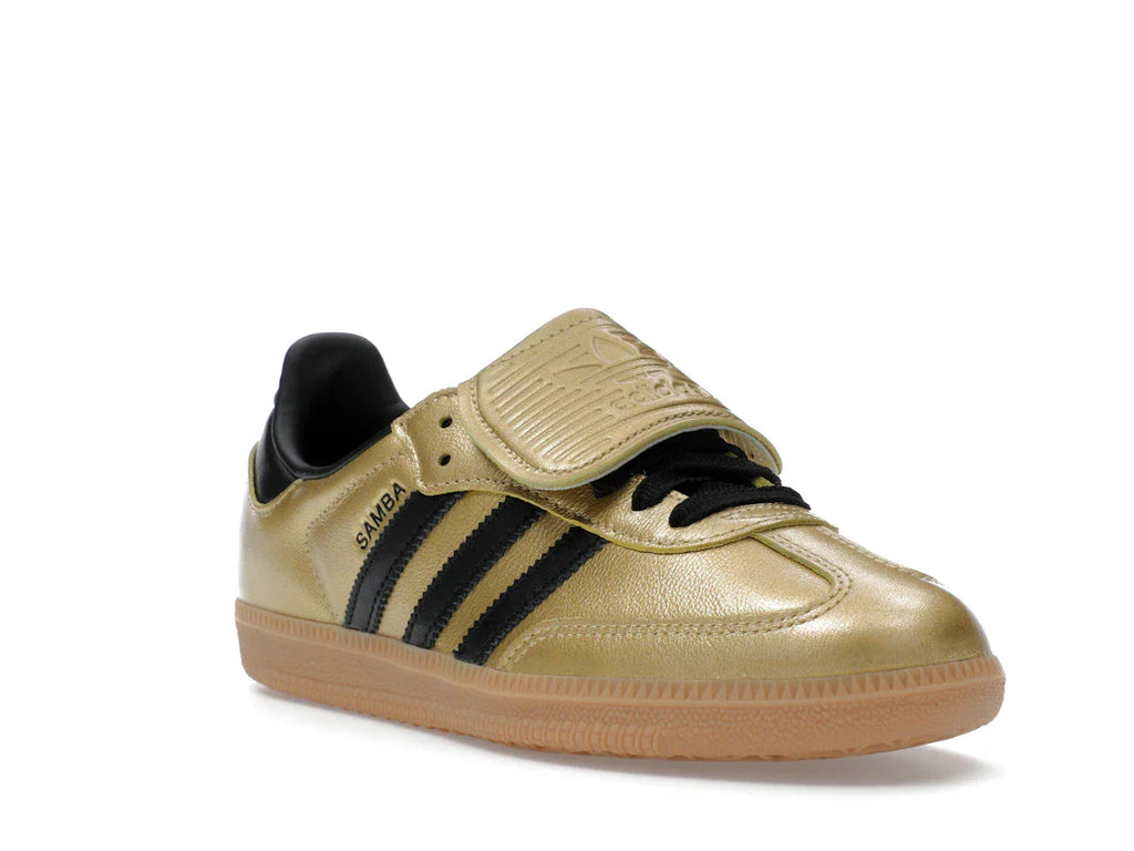 adidas Samba LT Gold Metallic Black Gum (Damen)