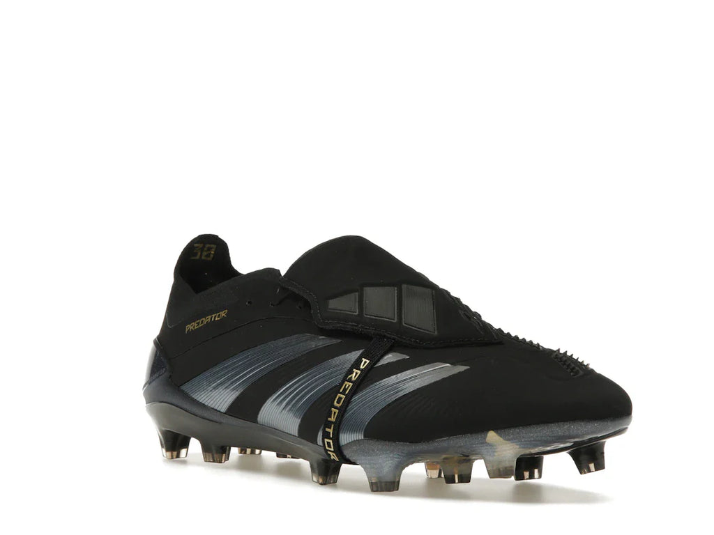 adidas Predator Elite Foldover Tongue FG Core Black Carbon Gold Metallic