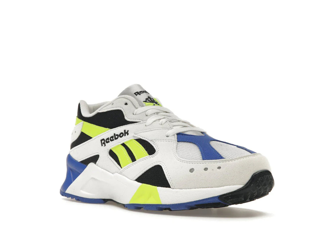 Reebok Aztrek Weiß Schwarz Kobaltgelb