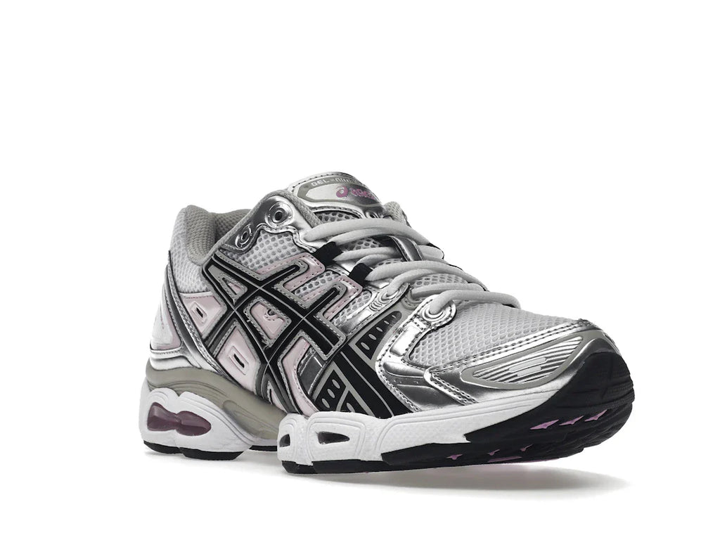 ASICS Gel-Nimbus 9 Weiß Schwarz Hellrosa (Damen)