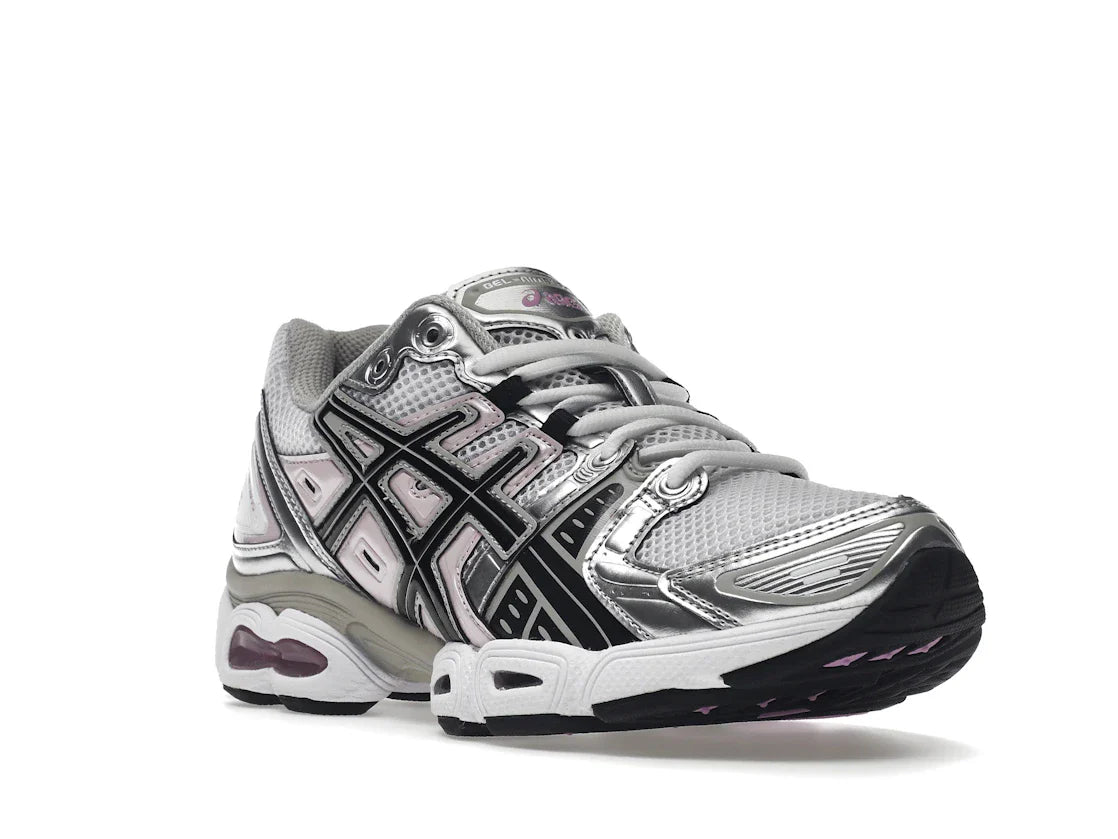 ASICS Gel-Nimbus 9 Weiß Schwarz Hellrosa (Damen)