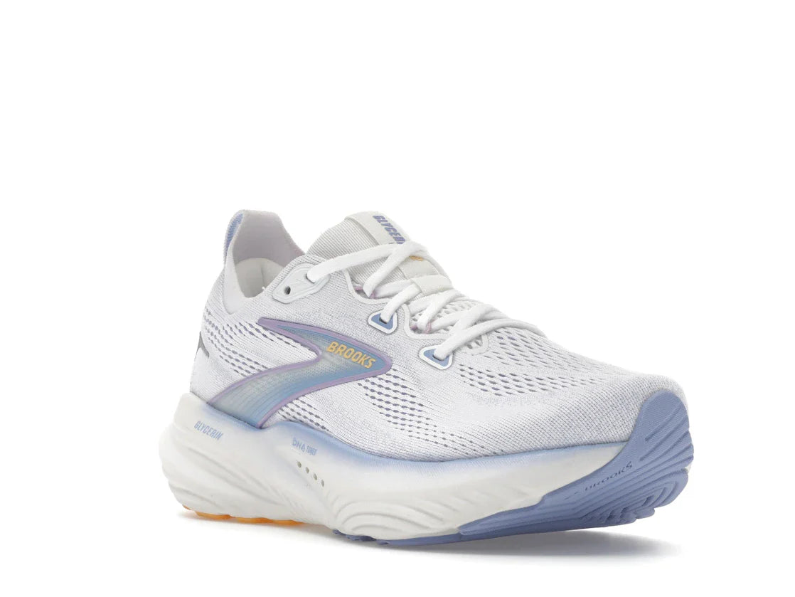 Brooks Glycerin 22 White Blue Heron Apricot (Damen)