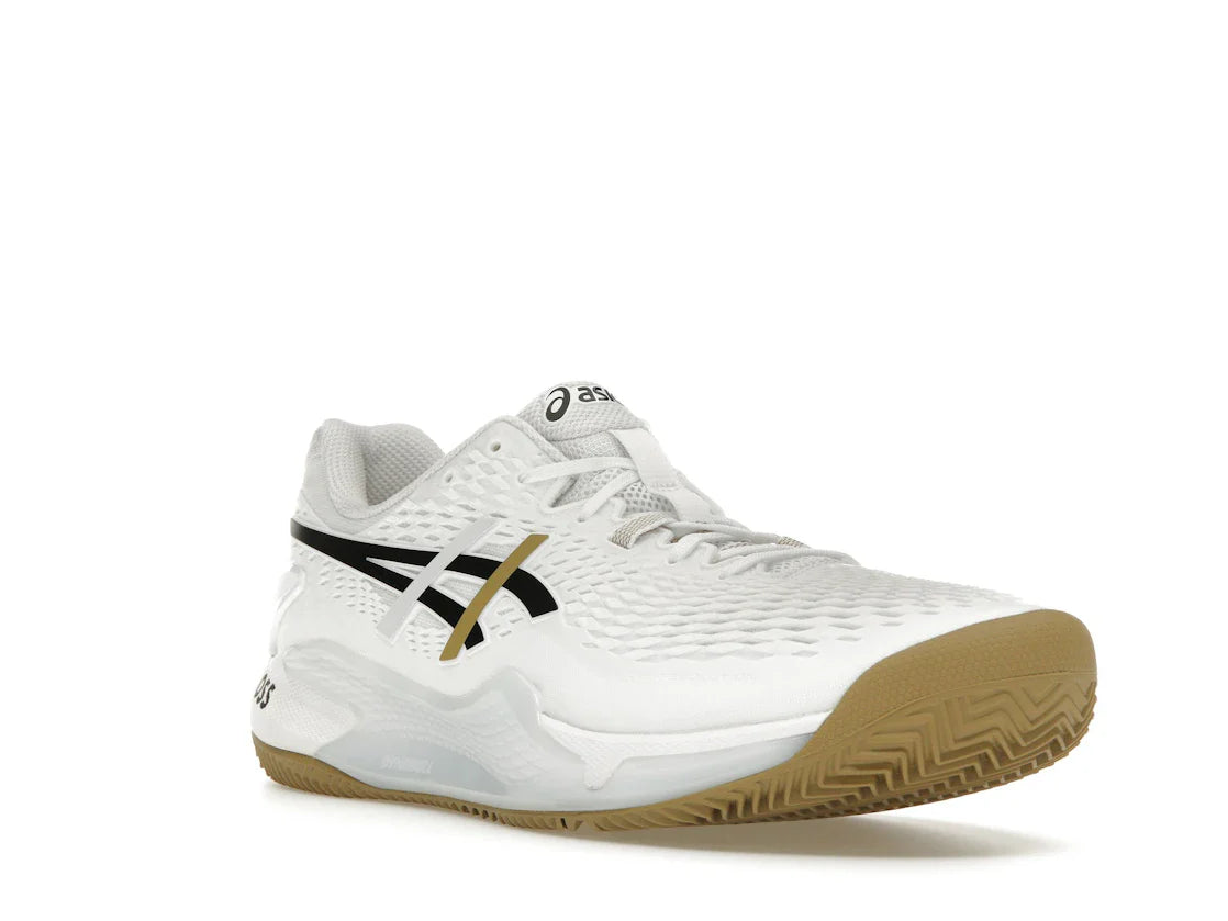 ASICS Gel-Resolution 9 Clay BOSS Matteo Berrettini White Camel