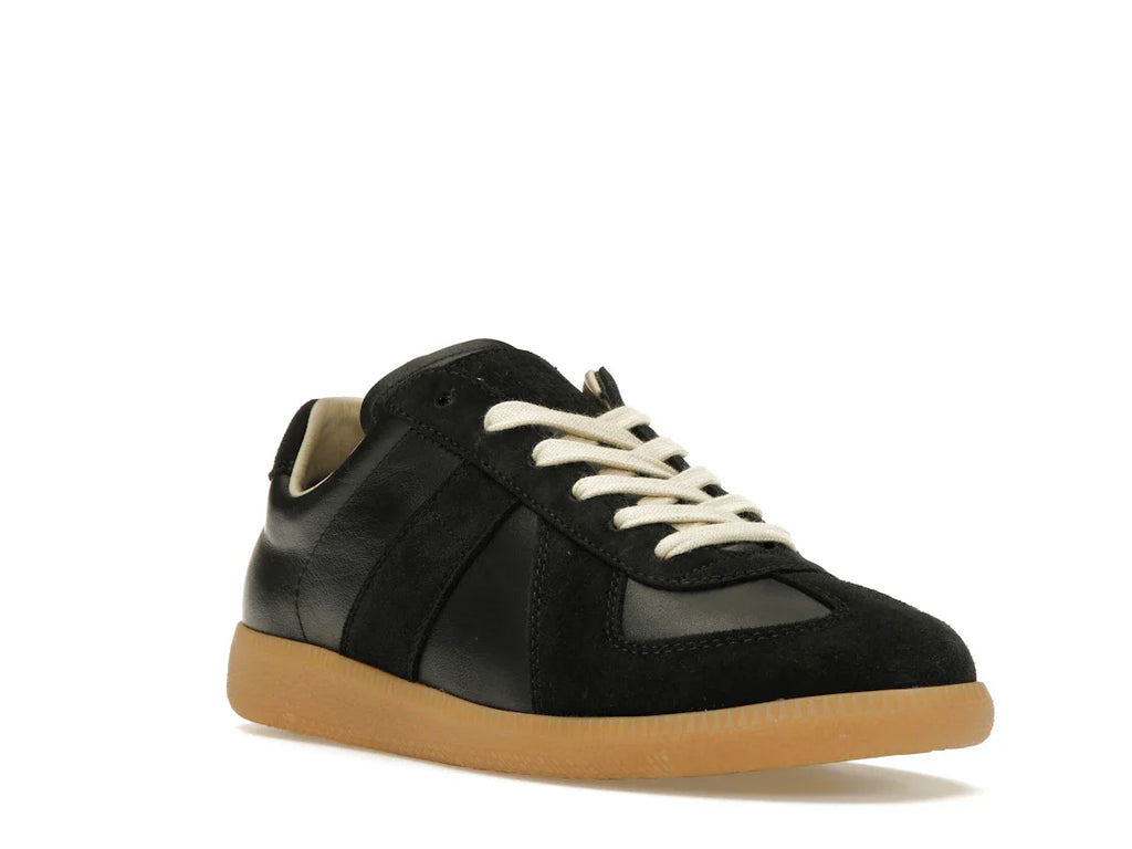 Maison Margiela Replika Deutsche Armee-Trainer (GATs) Schwarzer Gummi