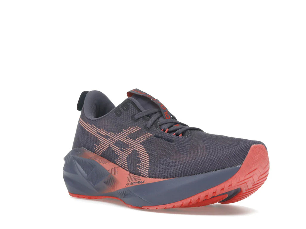 ASICS Novablast 5 Grauviolett Korallenriff