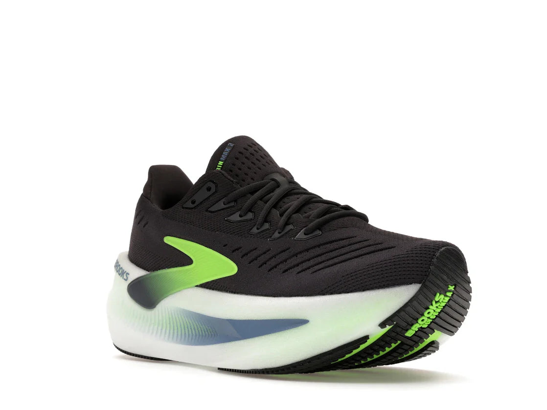 Brooks Glycerin Max 2 Phantom White Green Gecko