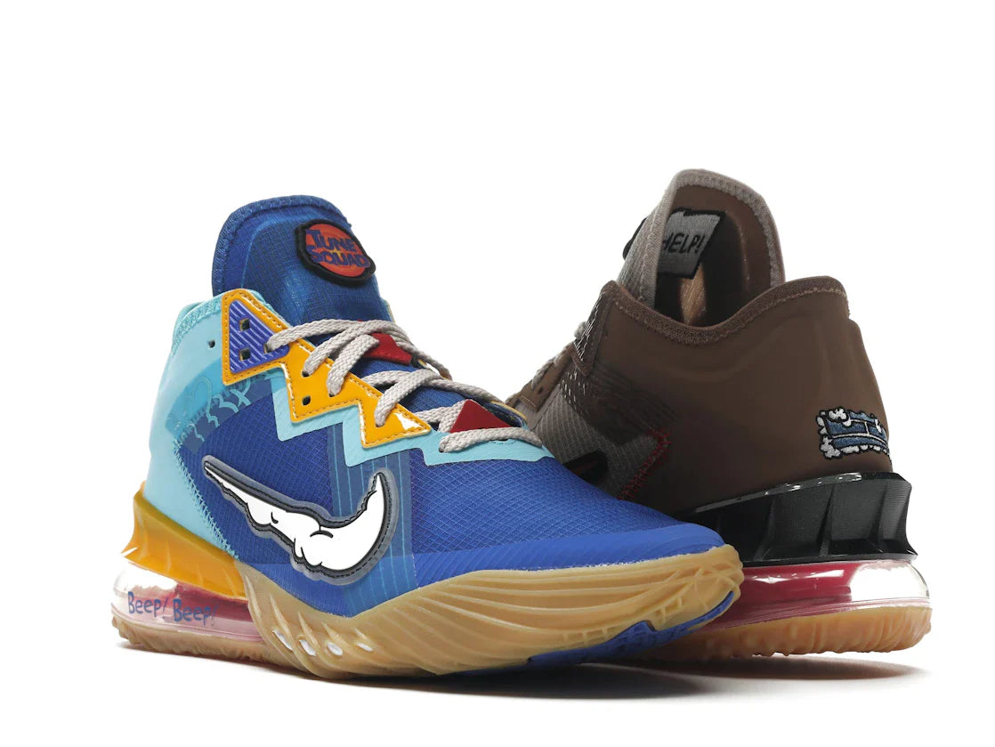 Nike LeBron 18 Low Wile E. vs. Roadrunner Space Jam