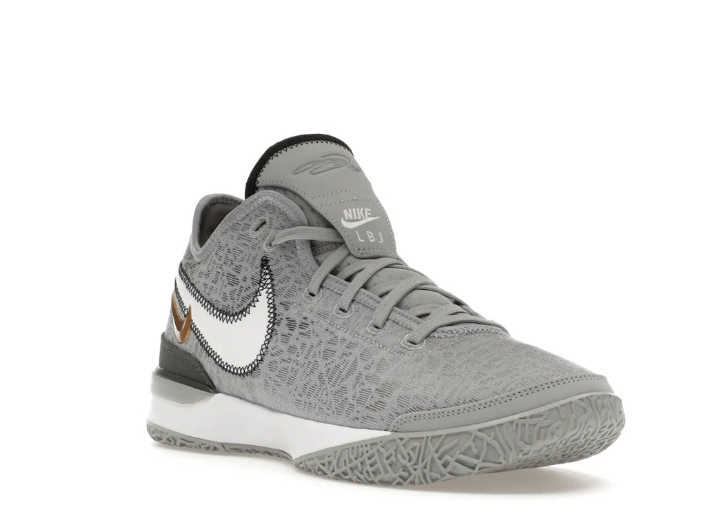 Nike Zoom LeBron NXXT Gen Wolf Gray Metallic Gold