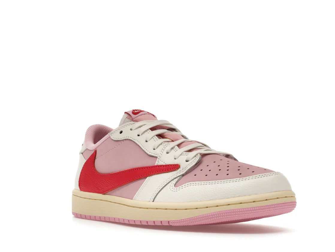 Jordan 1 Retro Low OG SP Travis Scott Sail Tropical Pink