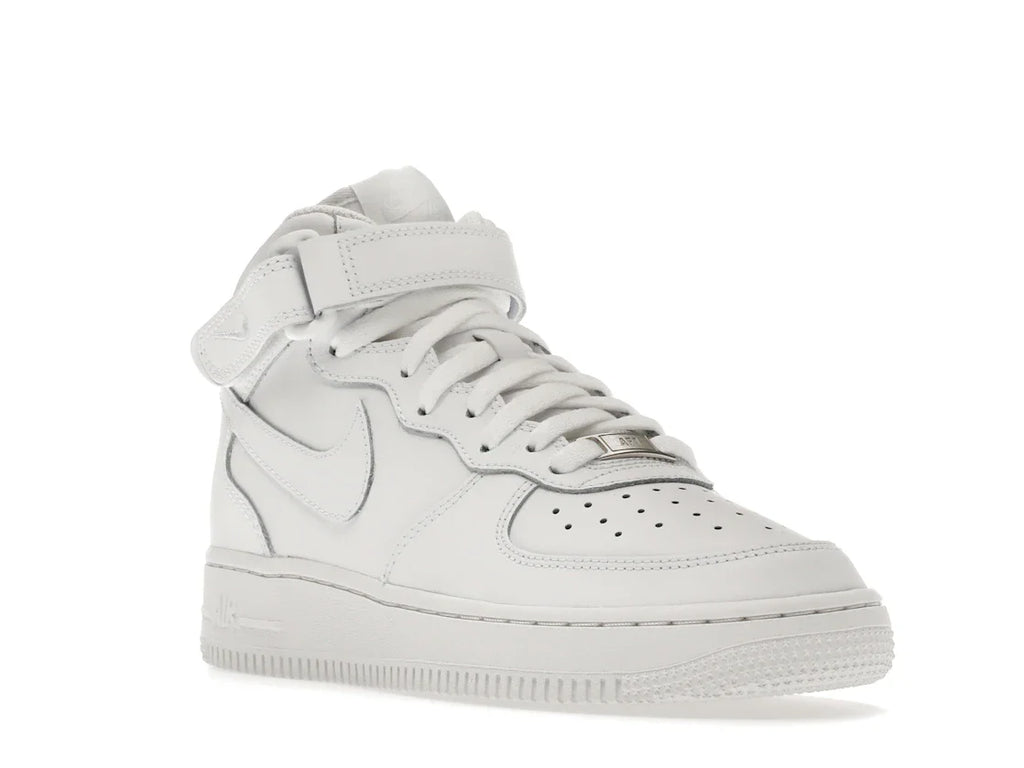 Nike Air Force 1 Mid LE Triple White (GS)