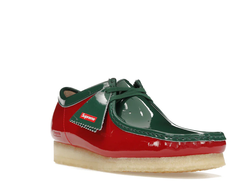 Clarks Originals Wallabee Patent Leather Boot Supreme Multicolor