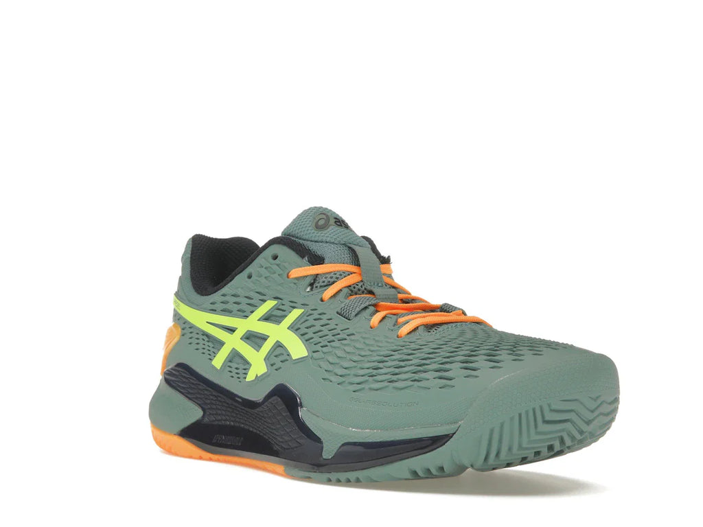 ASICS Gel-Resolution 9 Padel Celadon Sicherheitsgelb