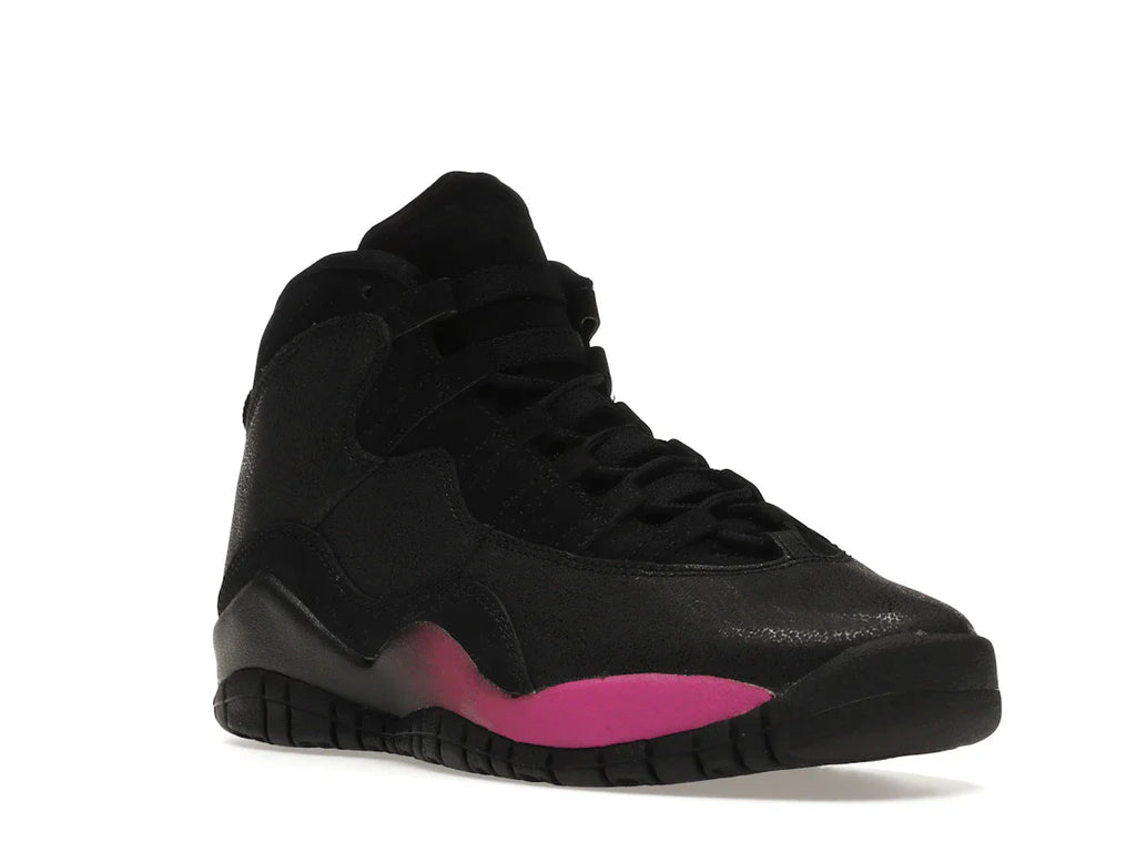 Jordan 10 Retro Schwarz Fuchsia Schwarz (GS)