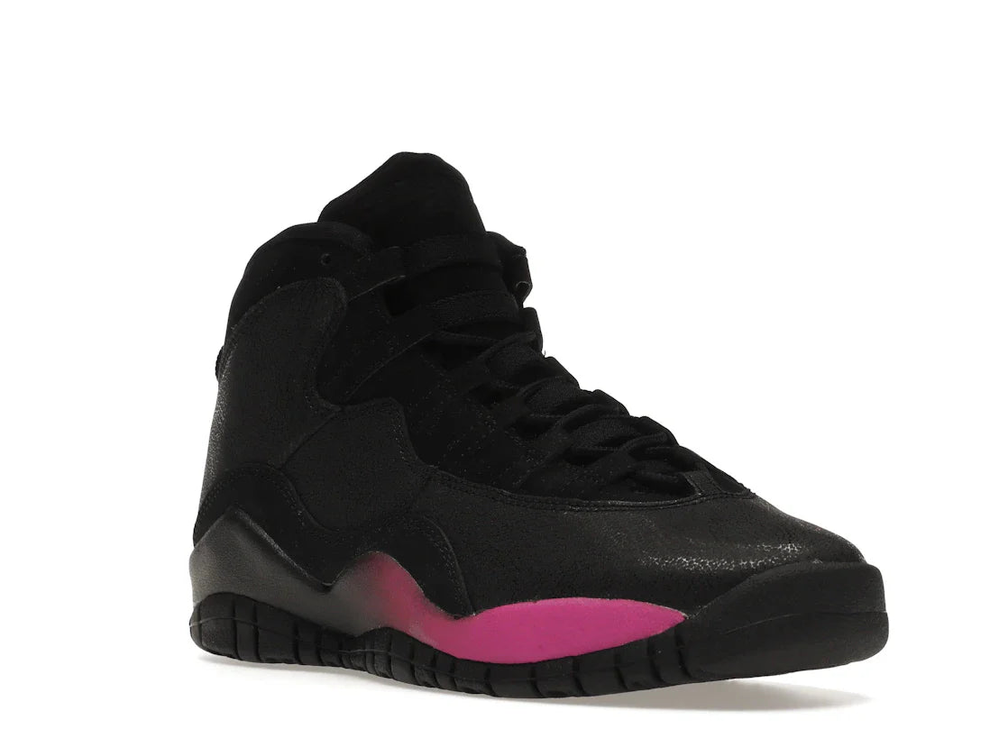 Jordan 10 Retro Schwarz Fuchsia Schwarz (GS)