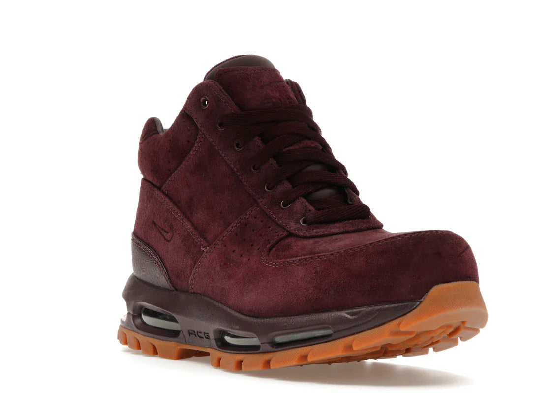 Nike Air Max Goadome Tiefburgunderfarbenes Wildleder