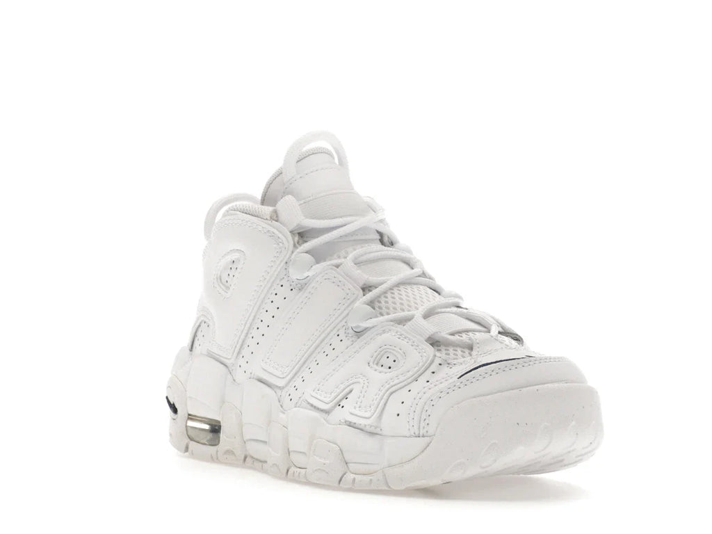 Nike Air More Uptempo Weiß Mitternachtsblau (GS)