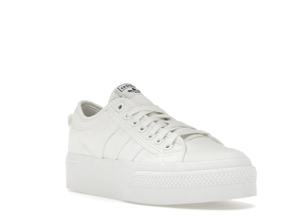 adidas Nizza Platform Triple White (Damen)