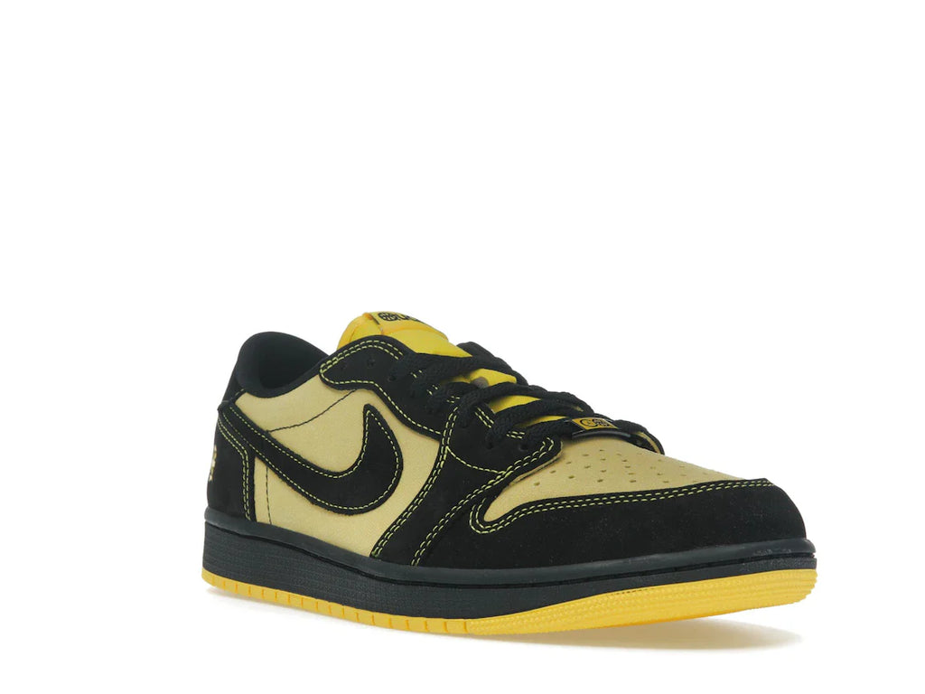 Jordan 1 Retro Low OG Quai 54 Schwarz Tour Gelb Rot