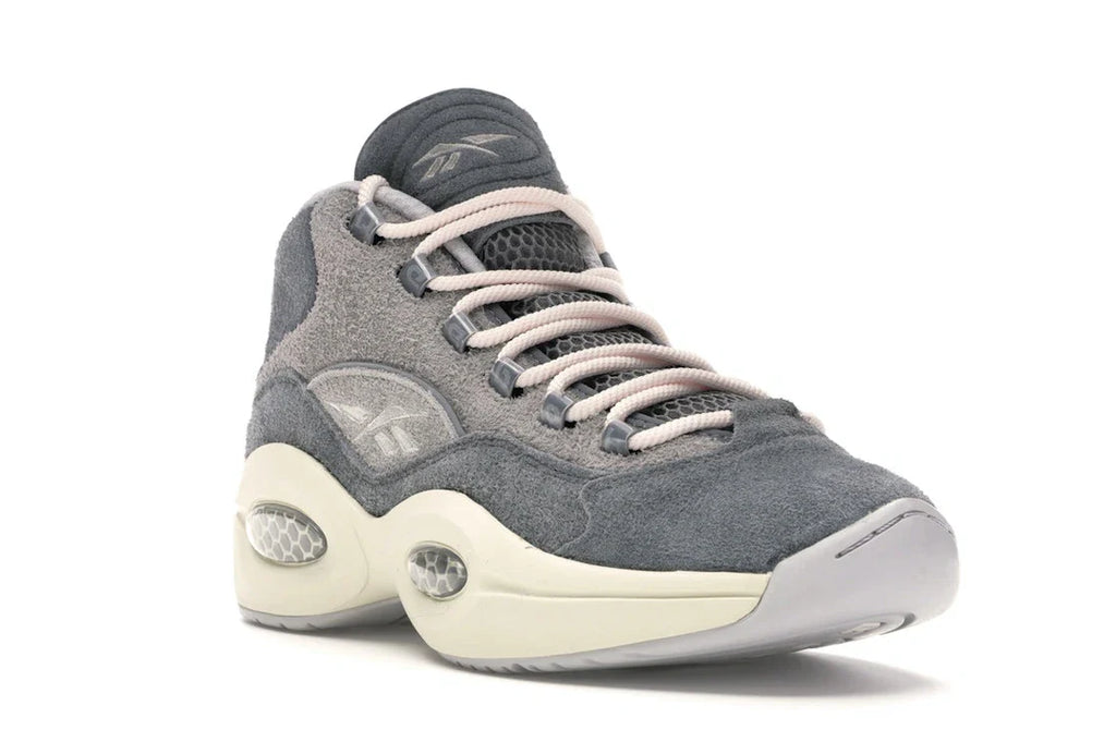 Reebok Question Mid Gray Suede