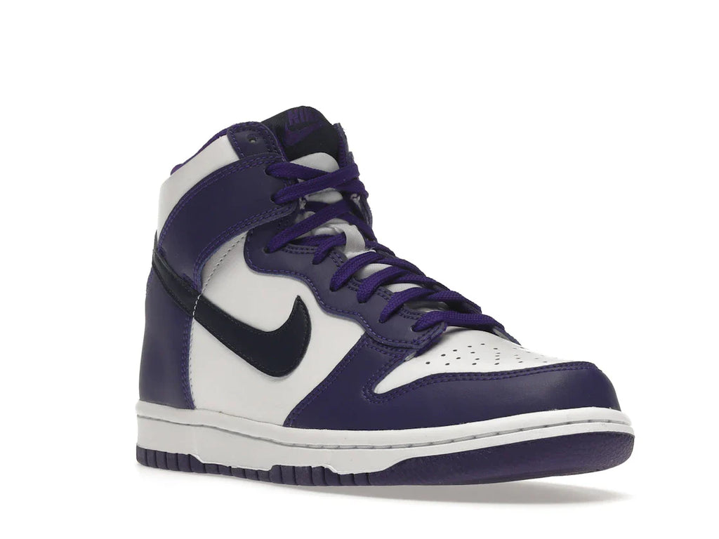 Nike Dunk High Electro Purple Midnight Navy (GS)