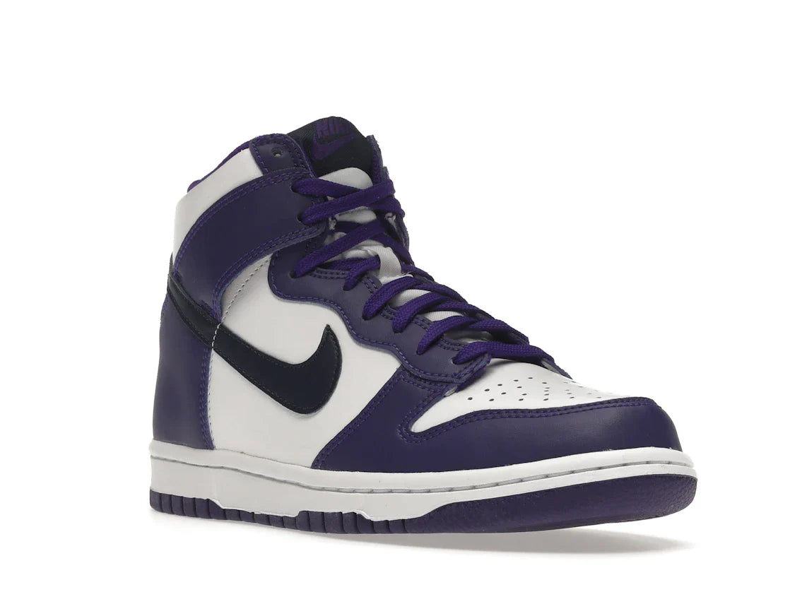 Nike Dunk High Electro Purple Midnight Navy (GS)