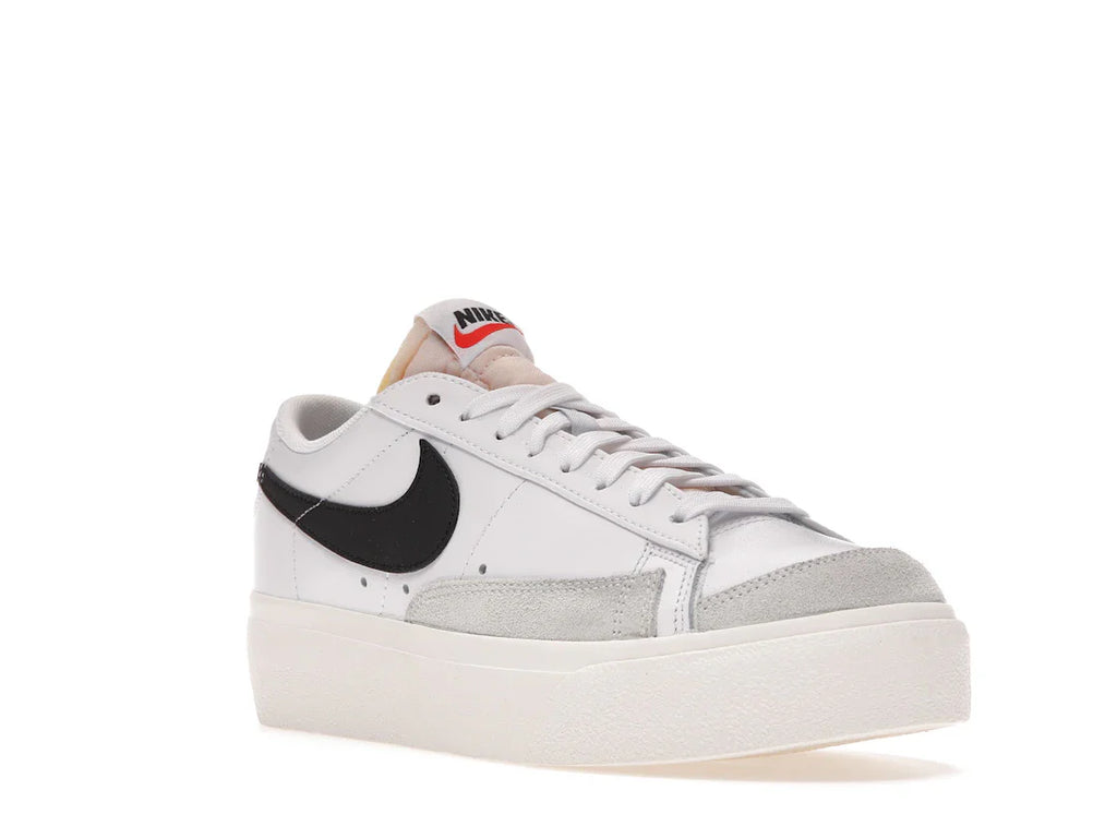 Nike Blazer Low Platform Weiß Schwarz (Damen)
