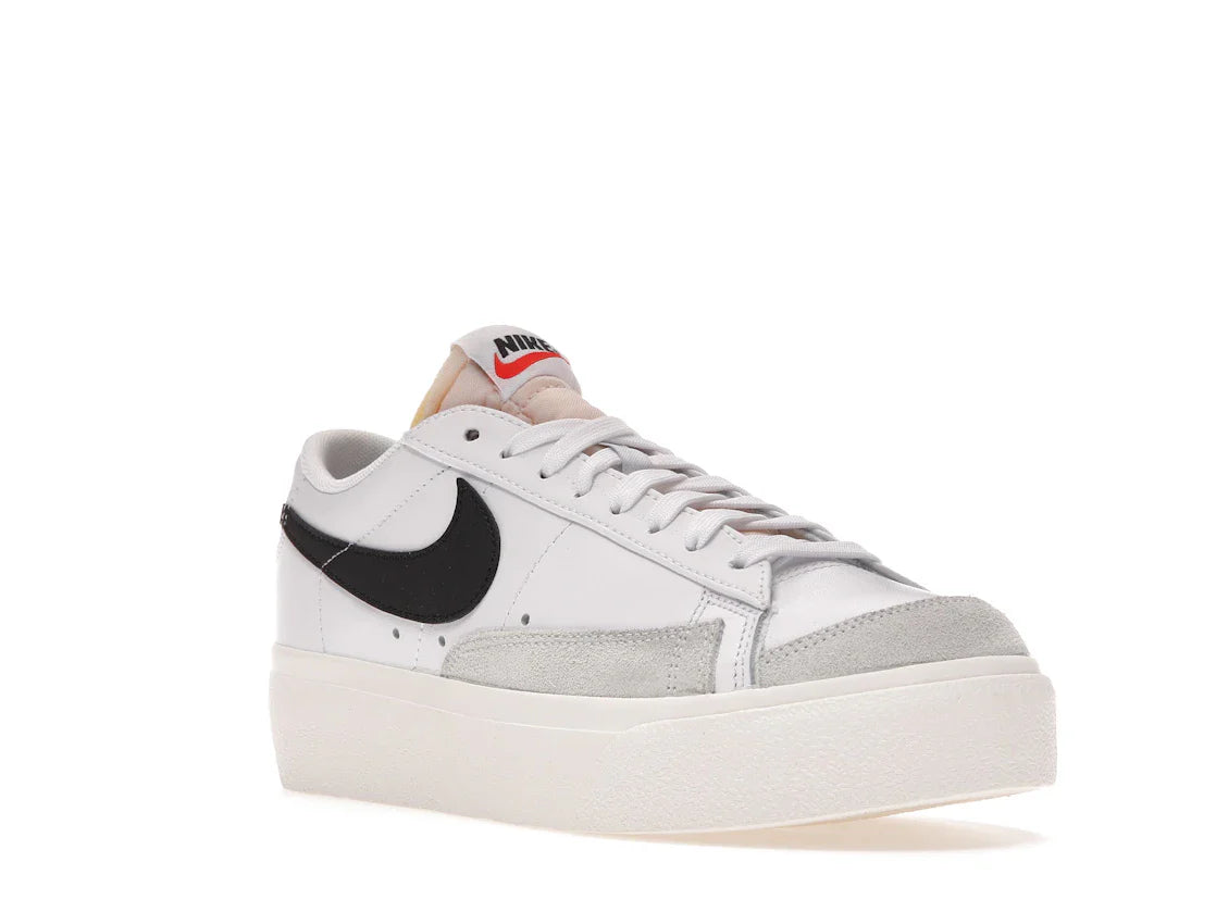 Nike Blazer Low Platform Weiß Schwarz (Damen)