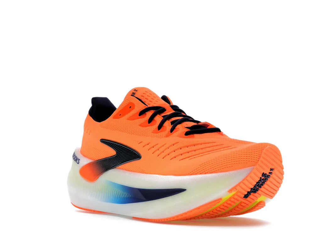 Brooks Glycerin Max 2 Orange Beacon Blau